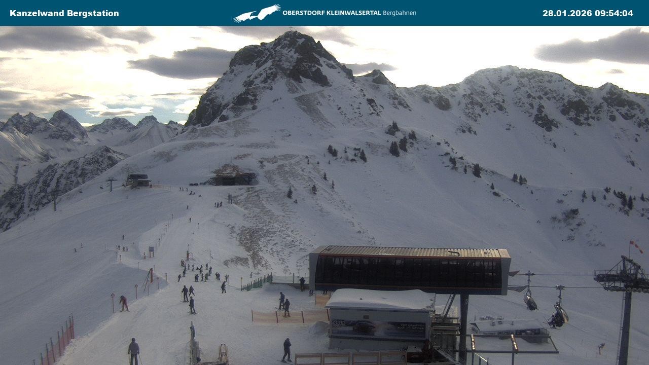 Archiv Foto Webcam Gipfelstation Kanzelwand