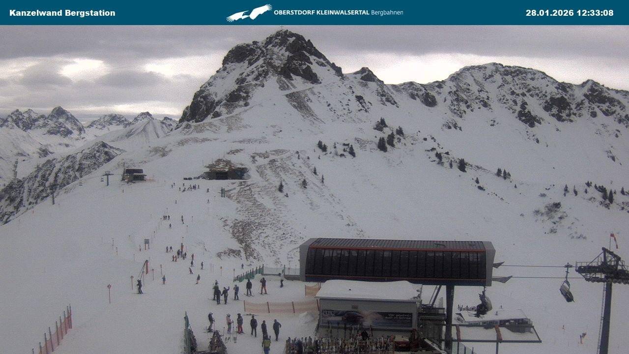 Archiv Foto Webcam Gipfelstation Kanzelwand