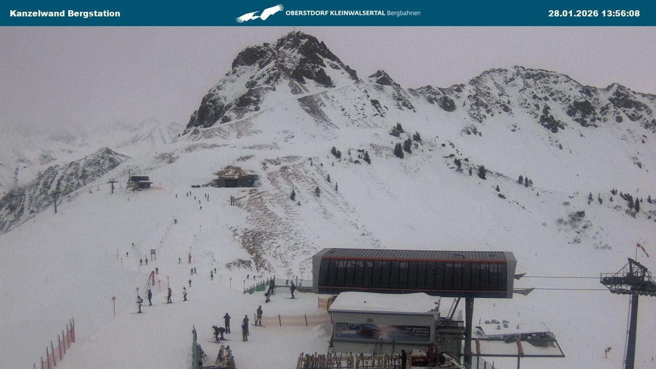 Archiv Foto Webcam Gipfelstation Kanzelwand