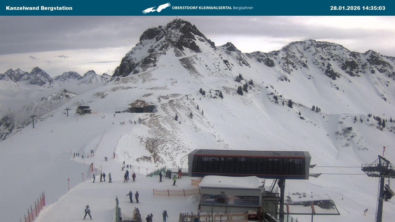 Archiv Foto Webcam Gipfelstation Kanzelwand