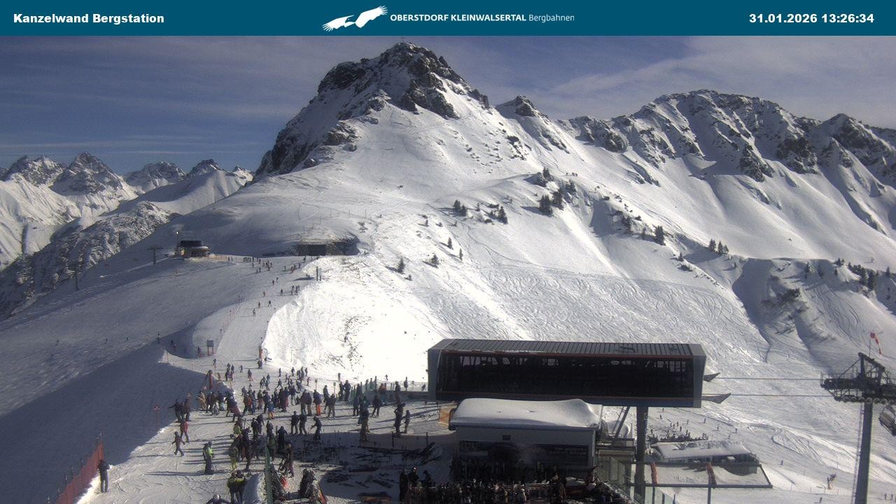 Archiv Foto Webcam Gipfelstation Kanzelwand
