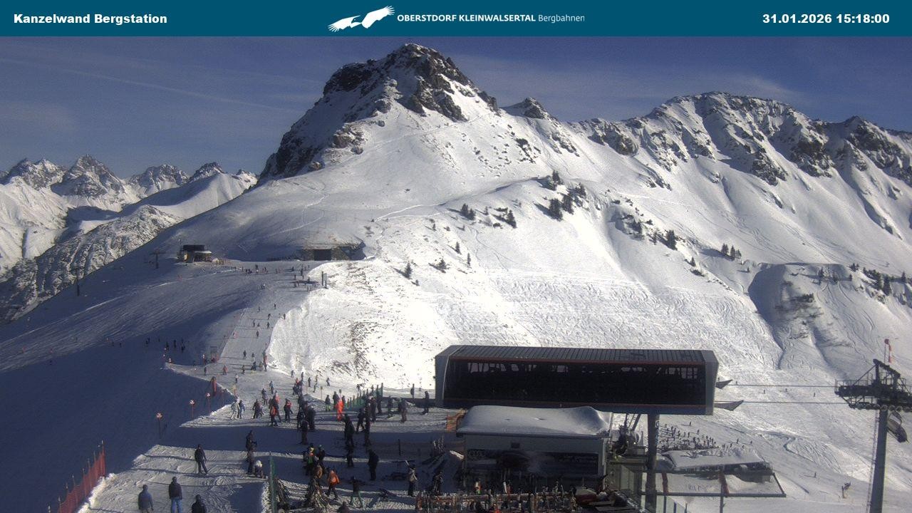 Archiv Foto Webcam Gipfelstation Kanzelwand