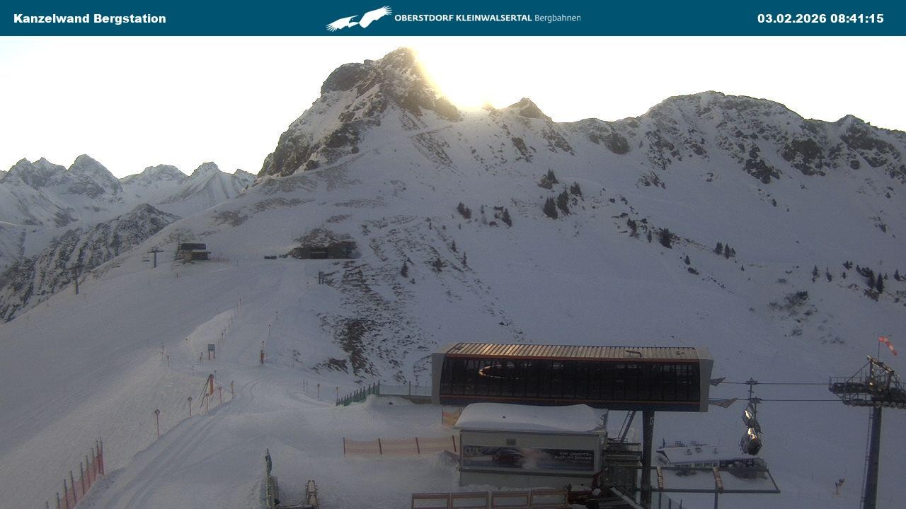 Archiv Foto Webcam Gipfelstation Kanzelwand