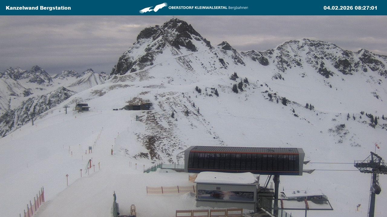 Archived image Webcam Top station Kanzelwand
