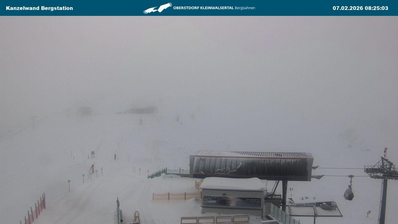 Archiv Foto Webcam Gipfelstation Kanzelwand