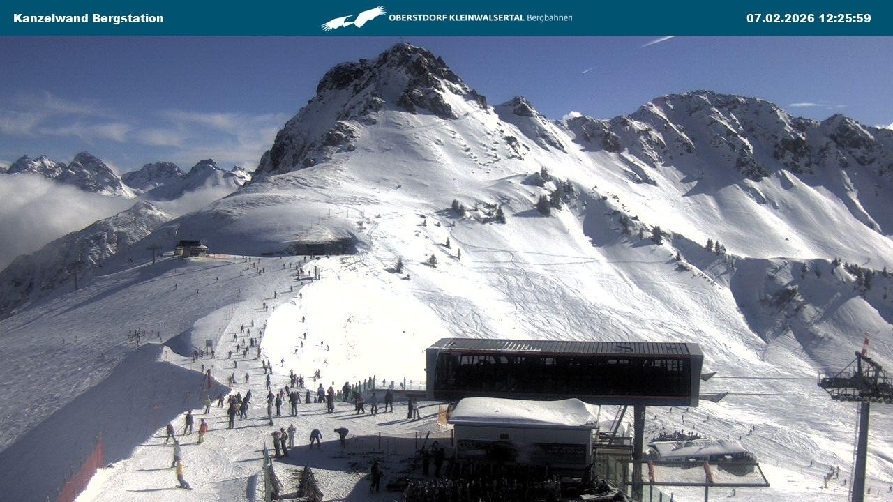 Archiv Foto Webcam Gipfelstation Kanzelwand