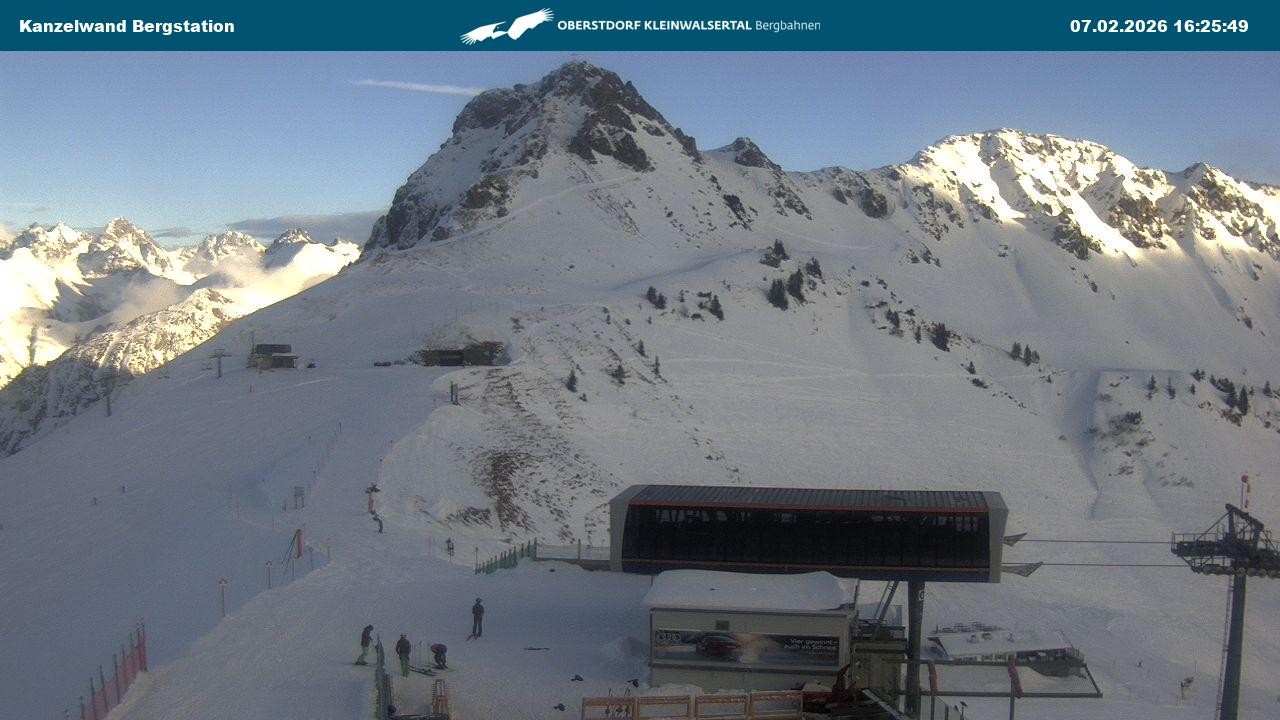 Archiv Foto Webcam Gipfelstation Kanzelwand