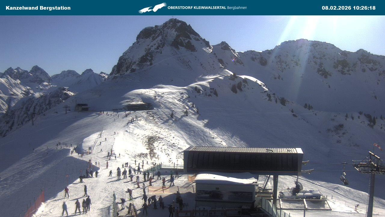 Archiv Foto Webcam Gipfelstation Kanzelwand