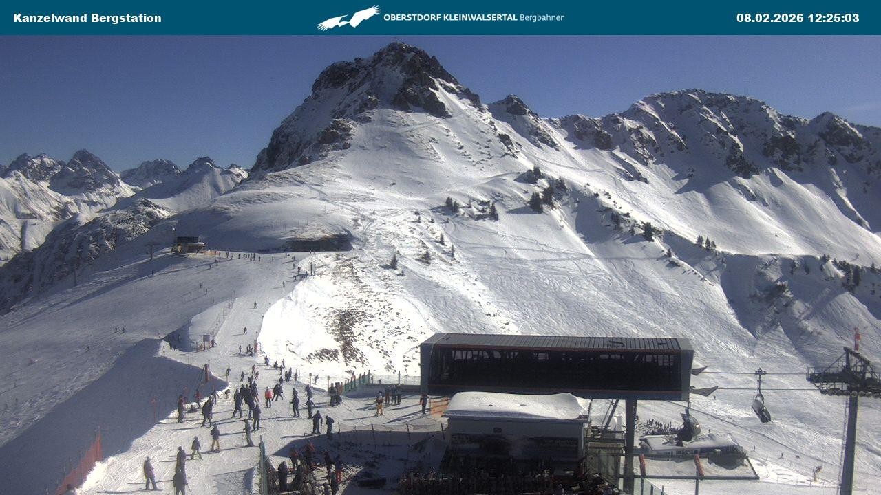 Archiv Foto Webcam Gipfelstation Kanzelwand