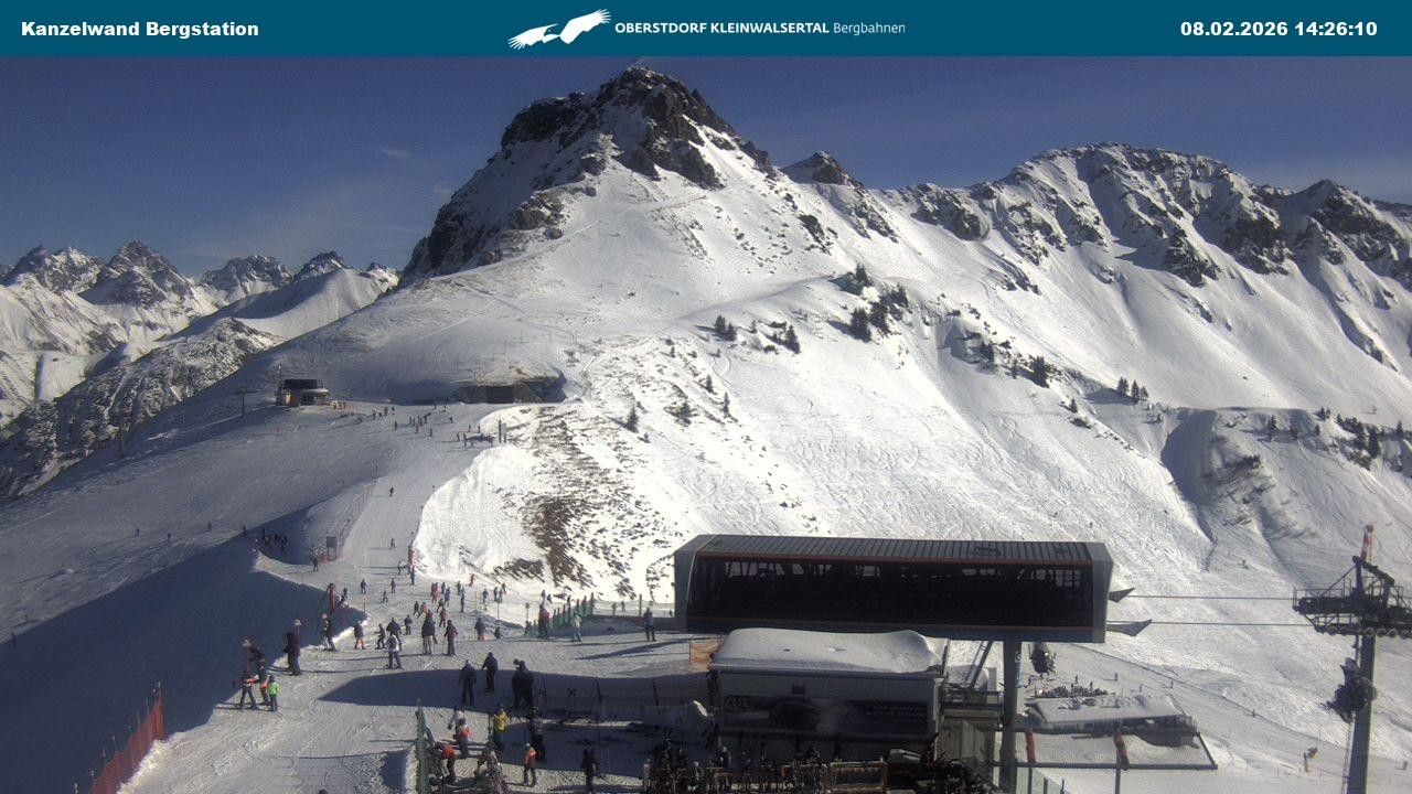 Archiv Foto Webcam Gipfelstation Kanzelwand