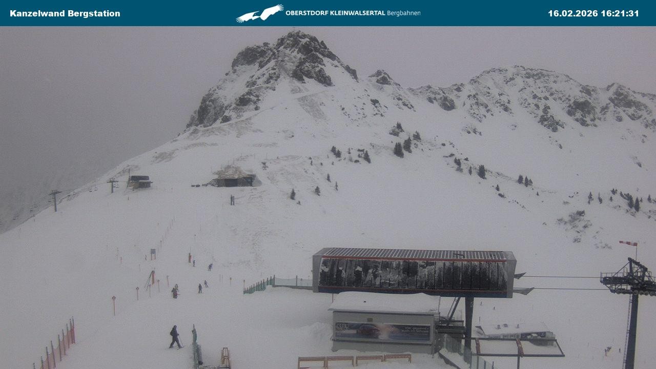 Archiv Foto Webcam Gipfelstation Kanzelwand