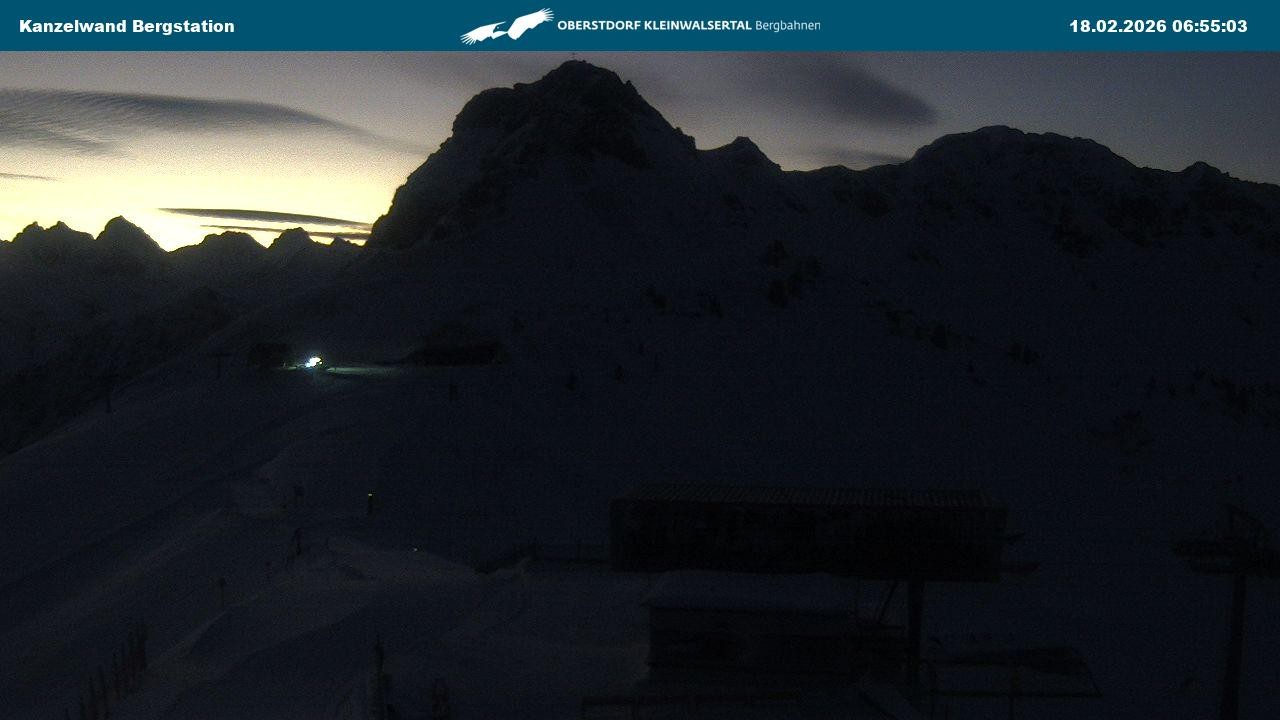 Archiv Foto Webcam Gipfelstation Kanzelwand