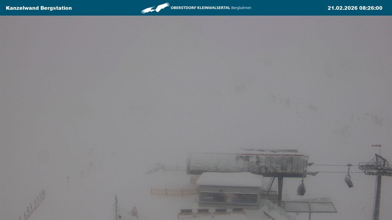 Archiv Foto Webcam Gipfelstation Kanzelwand