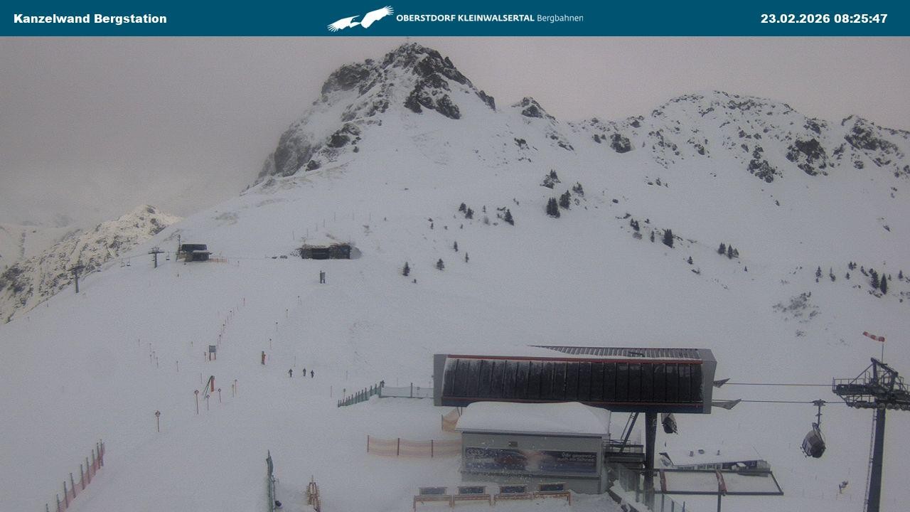 Archiv Foto Webcam Gipfelstation Kanzelwand