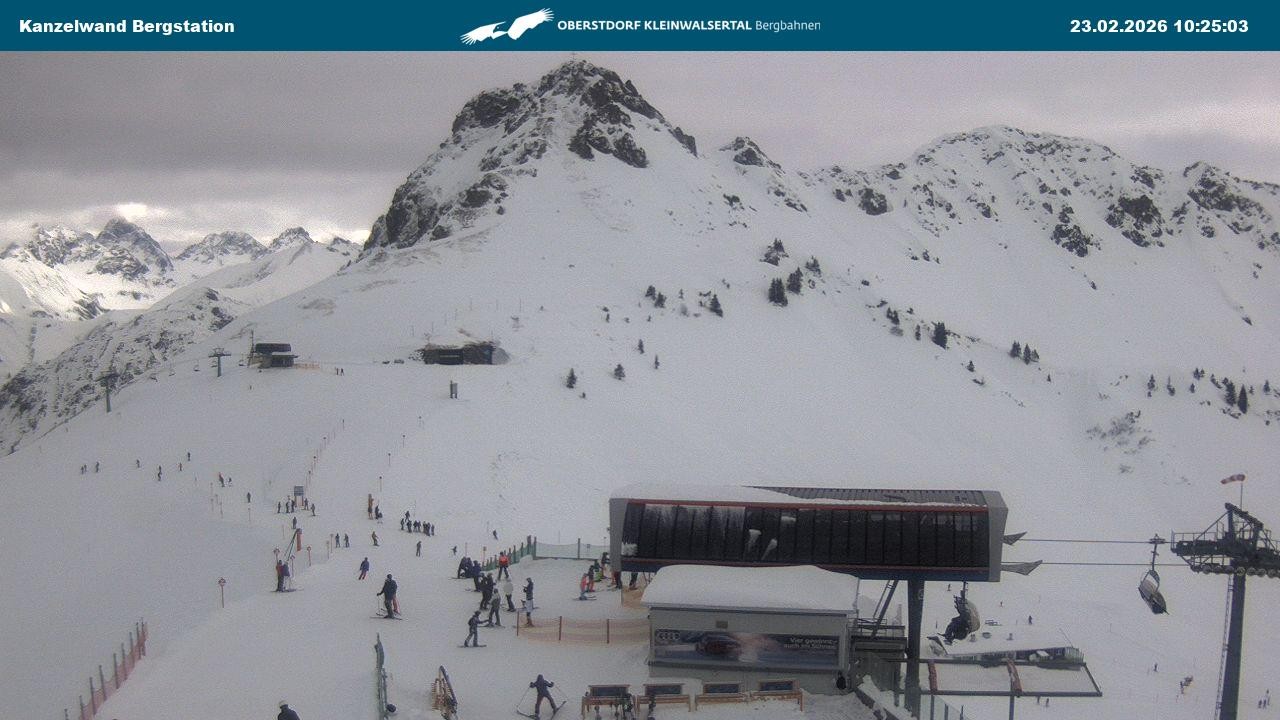 Archiv Foto Webcam Gipfelstation Kanzelwand