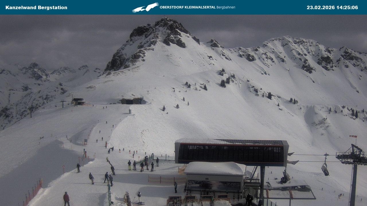 Archiv Foto Webcam Gipfelstation Kanzelwand
