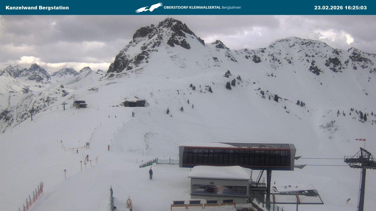 Archiv Foto Webcam Gipfelstation Kanzelwand
