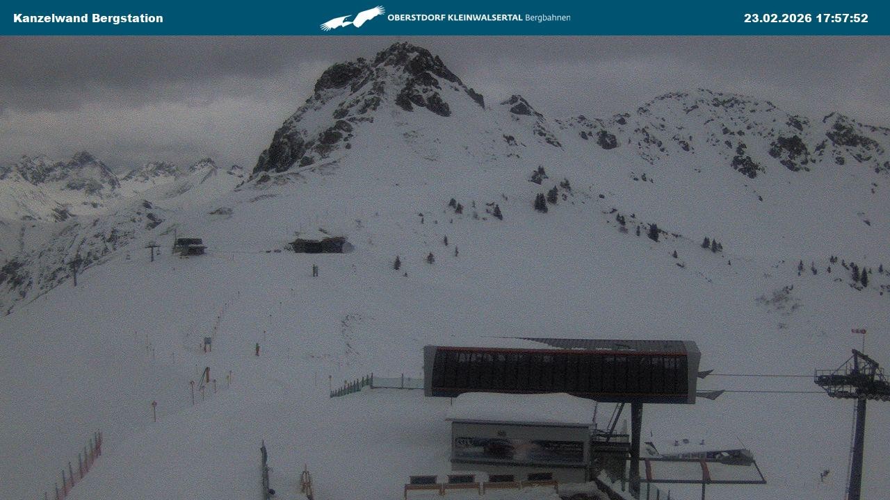 Archiv Foto Webcam Gipfelstation Kanzelwand