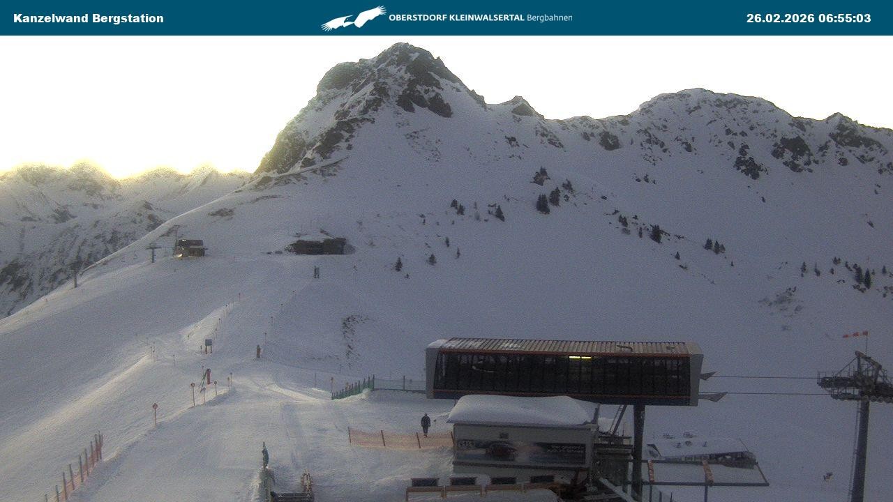 Archived image Webcam Top station Kanzelwand
