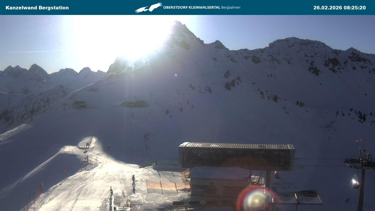 Archived image Webcam Top station Kanzelwand