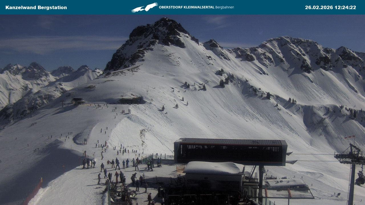 Archived image Webcam Top station Kanzelwand