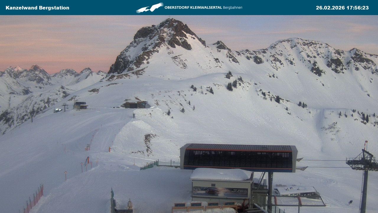 Archived image Webcam Top station Kanzelwand