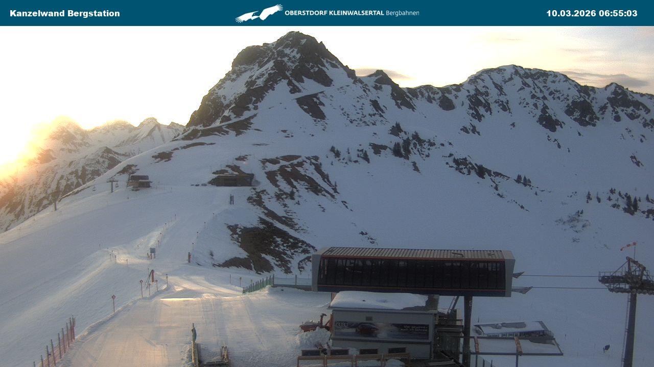 Archiv Foto Webcam Gipfelstation Kanzelwand