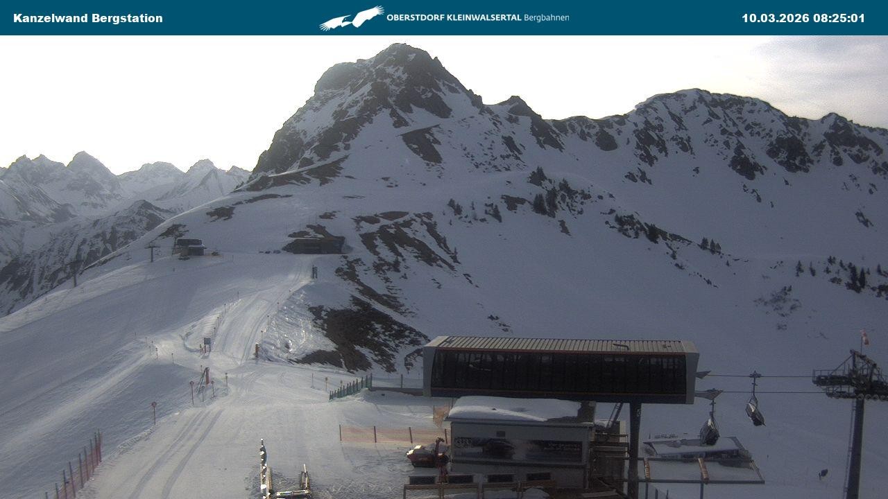 Archiv Foto Webcam Gipfelstation Kanzelwand