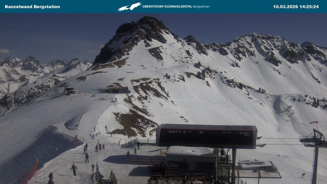 Archiv Foto Webcam Gipfelstation Kanzelwand