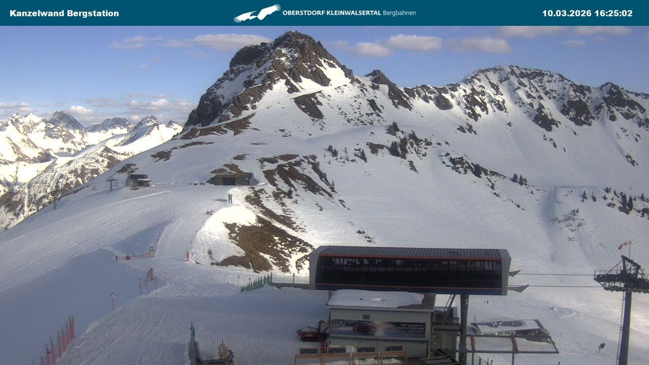 Archiv Foto Webcam Gipfelstation Kanzelwand