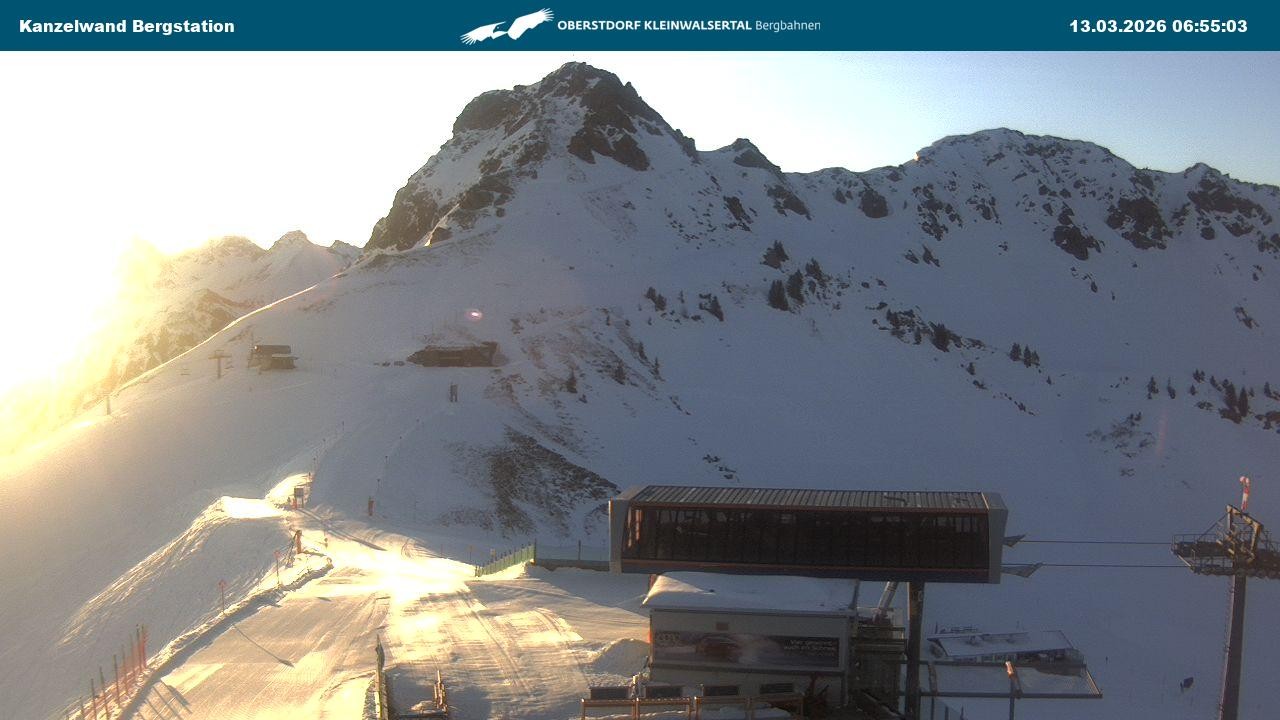 Archiv Foto Webcam Gipfelstation Kanzelwand