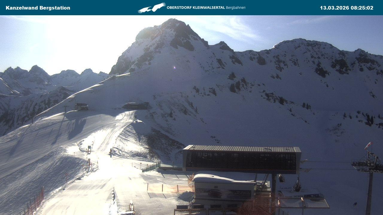 Archiv Foto Webcam Gipfelstation Kanzelwand