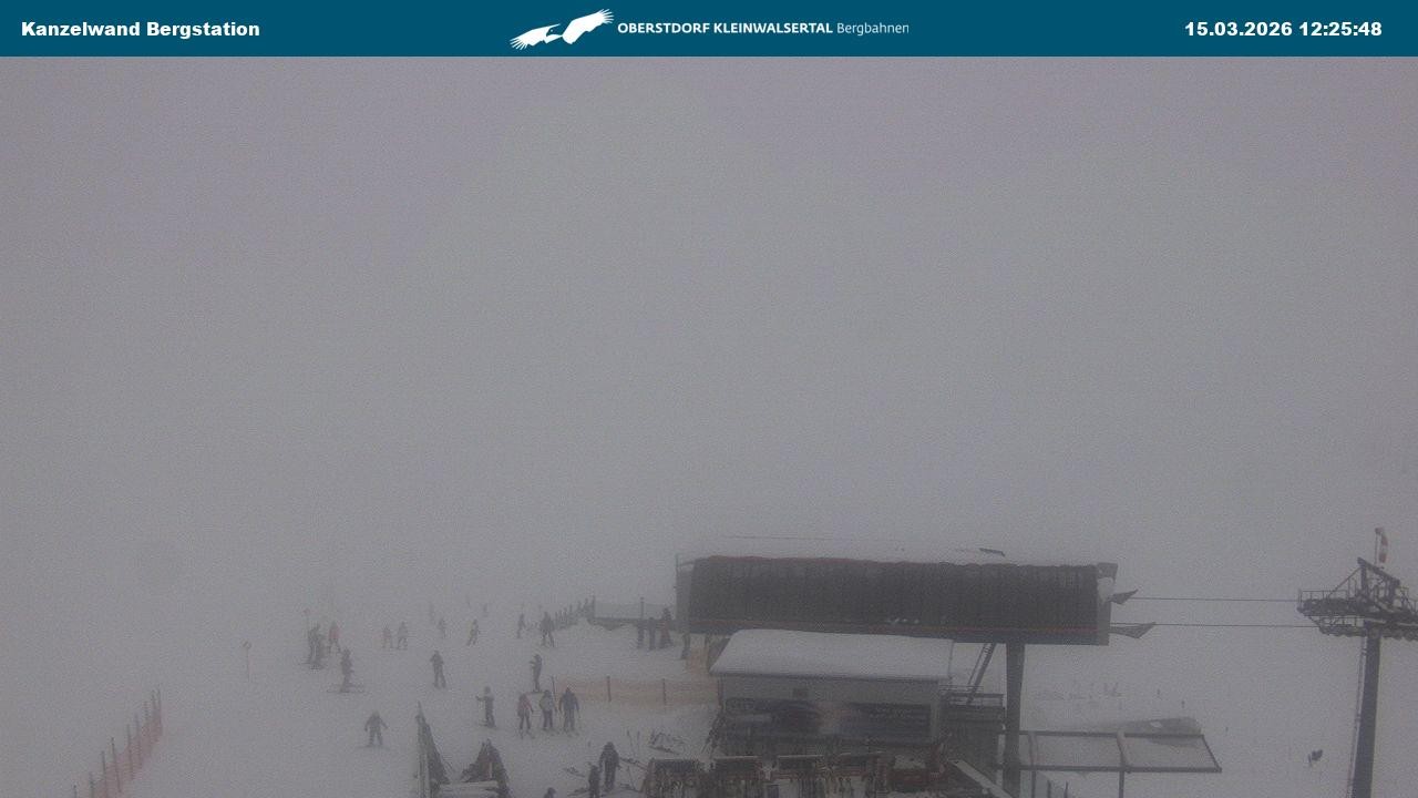 Archiv Foto Webcam Gipfelstation Kanzelwand