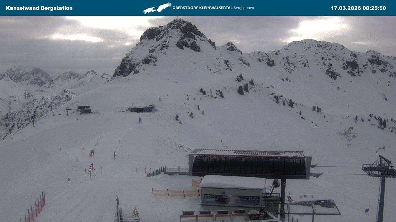 Archived image Webcam Top station Kanzelwand