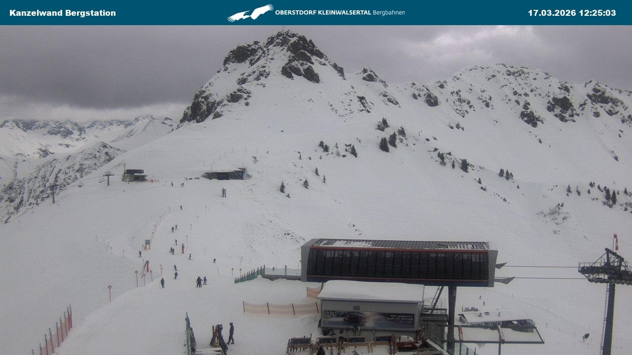 Archived image Webcam Top station Kanzelwand