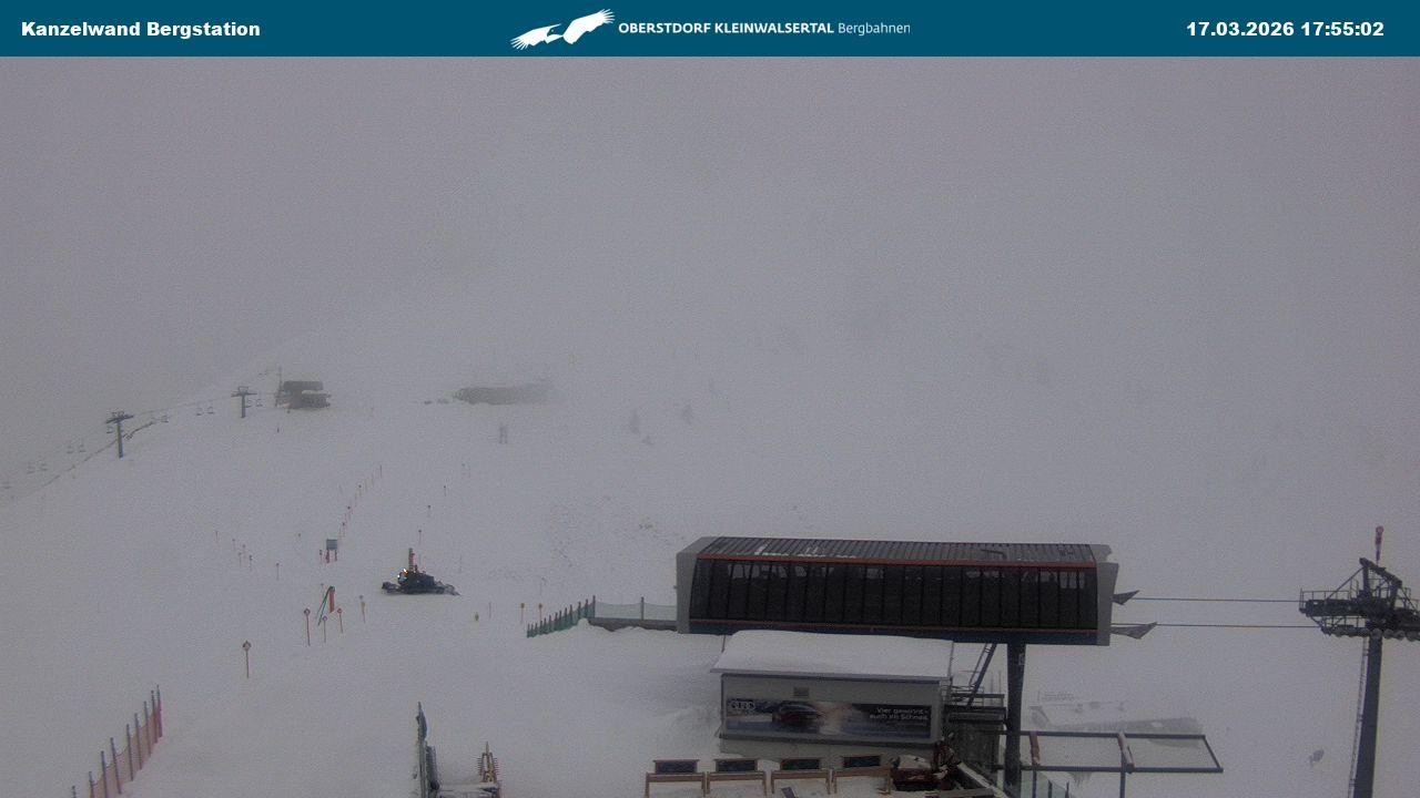 Archived image Webcam Top station Kanzelwand
