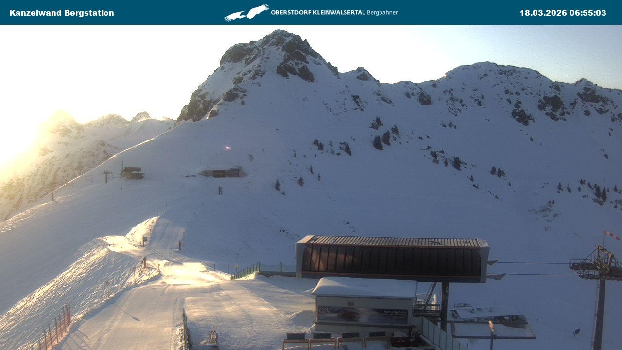 Archiv Foto Webcam Gipfelstation Kanzelwand