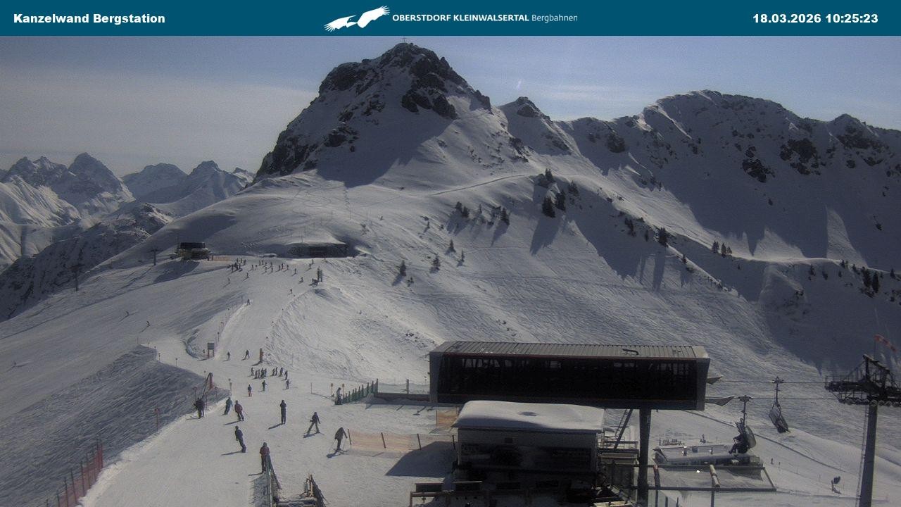 Archiv Foto Webcam Gipfelstation Kanzelwand