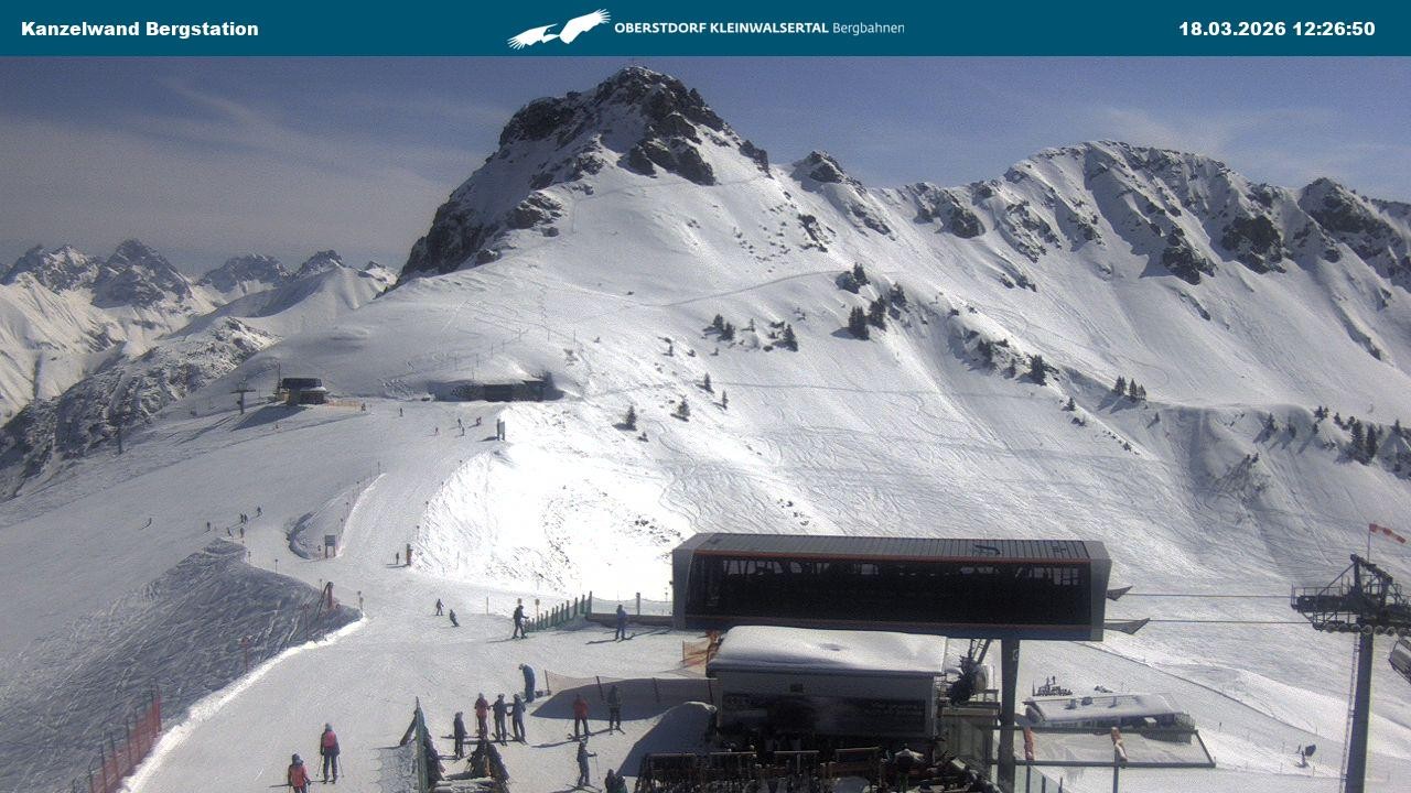 Archiv Foto Webcam Gipfelstation Kanzelwand