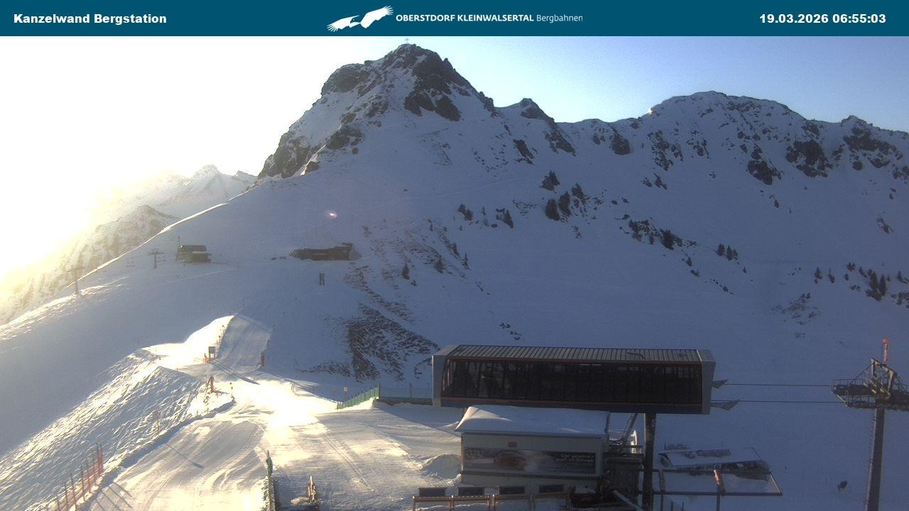 Archiv Foto Webcam Gipfelstation Kanzelwand
