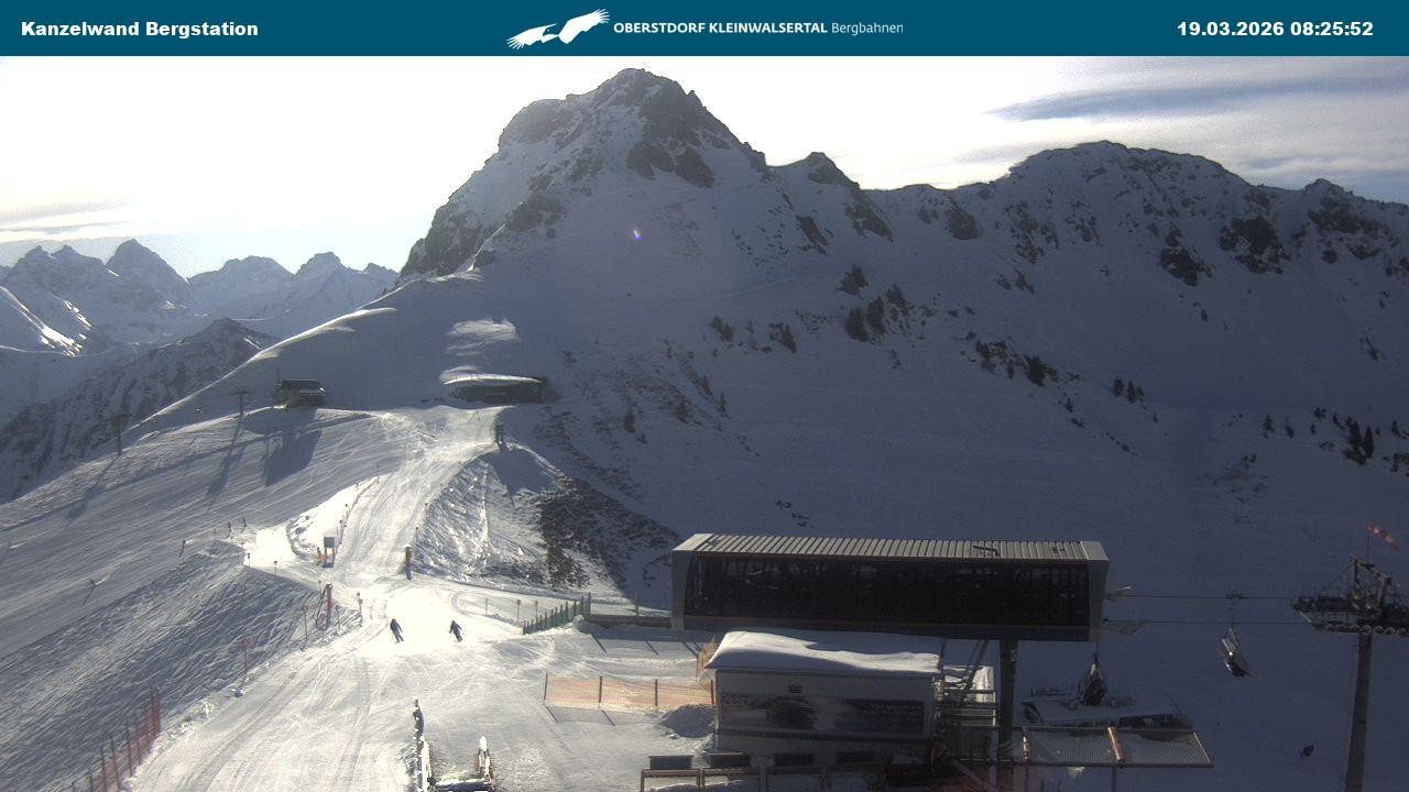 Archiv Foto Webcam Gipfelstation Kanzelwand