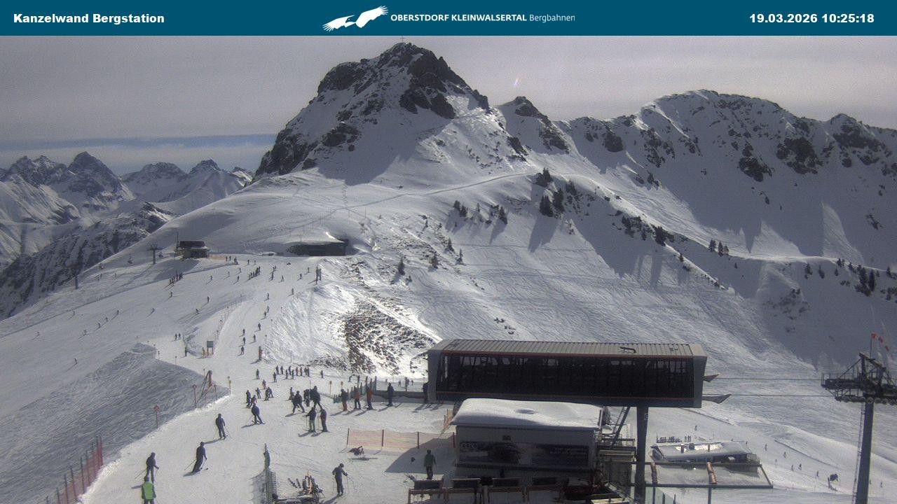 Archiv Foto Webcam Gipfelstation Kanzelwand