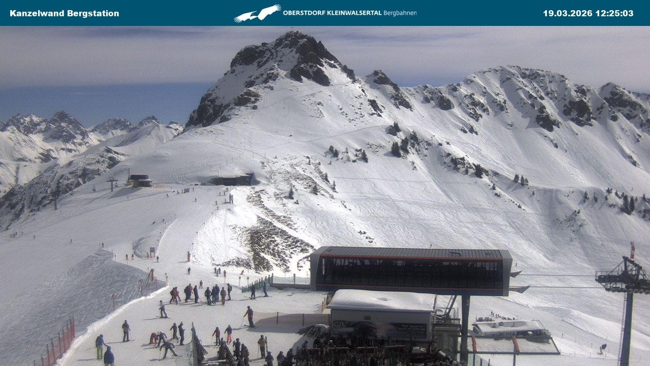 Archiv Foto Webcam Gipfelstation Kanzelwand