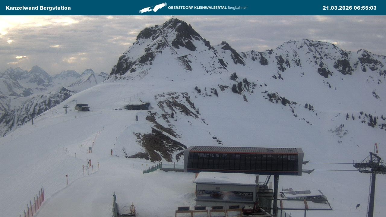 Archiv Foto Webcam Gipfelstation Kanzelwand