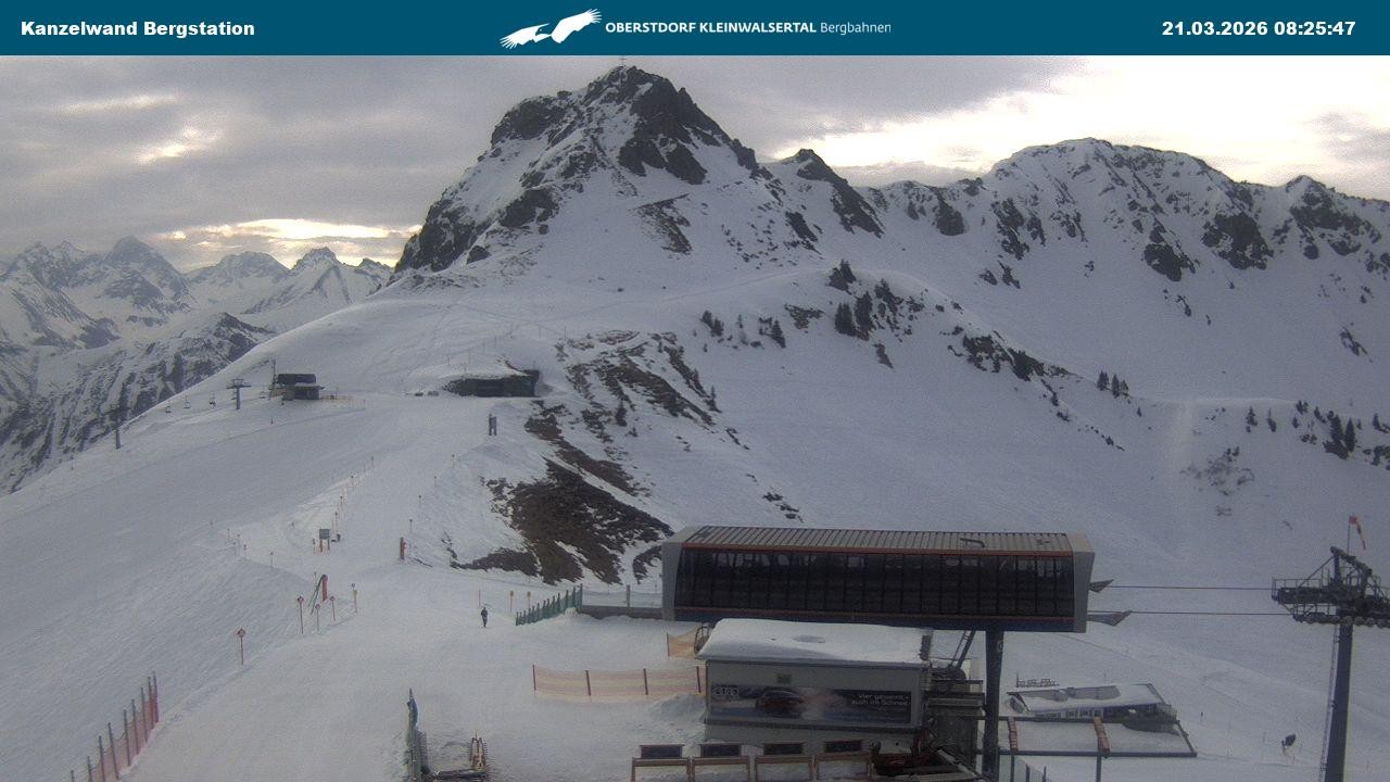 Archiv Foto Webcam Gipfelstation Kanzelwand