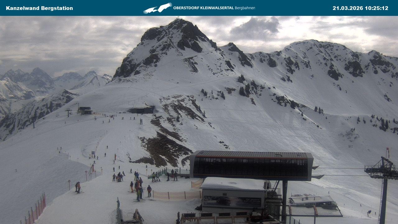 Archiv Foto Webcam Gipfelstation Kanzelwand