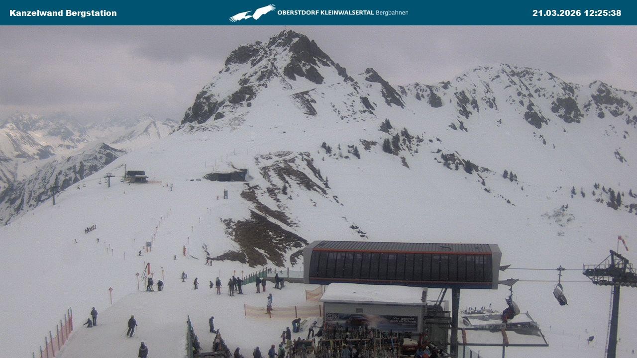 Archiv Foto Webcam Gipfelstation Kanzelwand