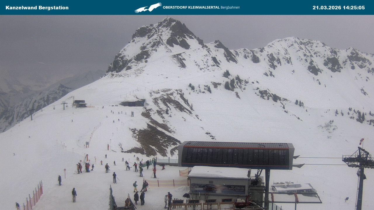 Archiv Foto Webcam Gipfelstation Kanzelwand