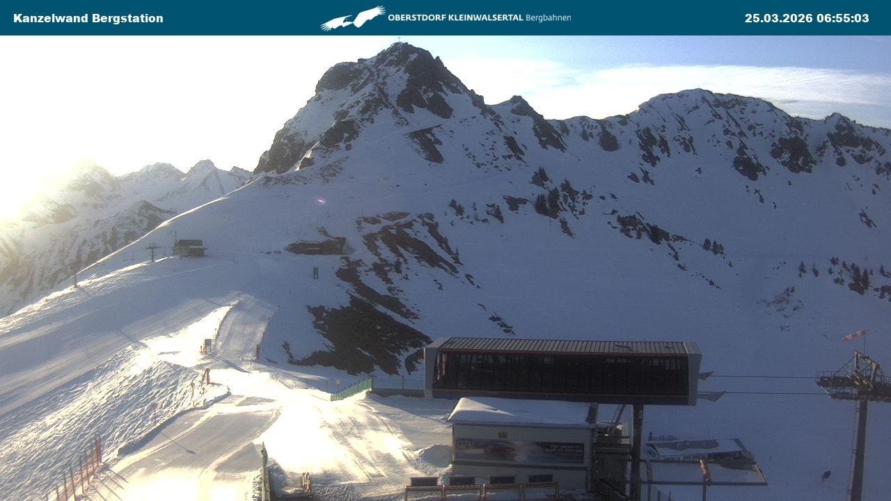 Archiv Foto Webcam Gipfelstation Kanzelwand