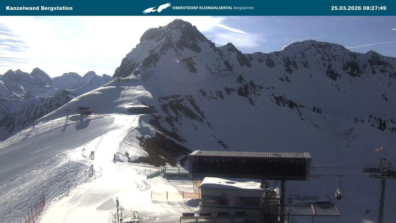 Archiv Foto Webcam Gipfelstation Kanzelwand